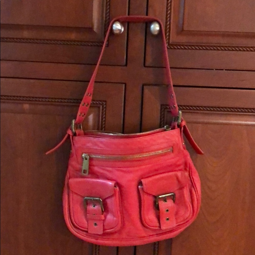 Rare (real buckles) Marc Jacobs Sophia red  bag